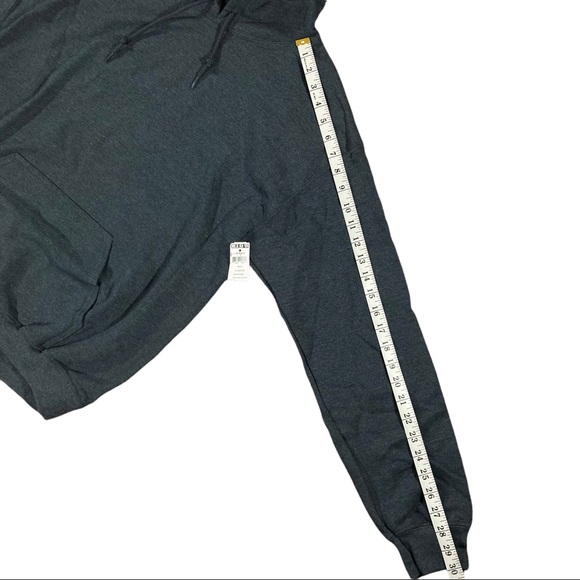 Mens hoodie big 5 new with tags size medium 1 pocket gray long sleeve SKU 173 - Picture 9 of 11